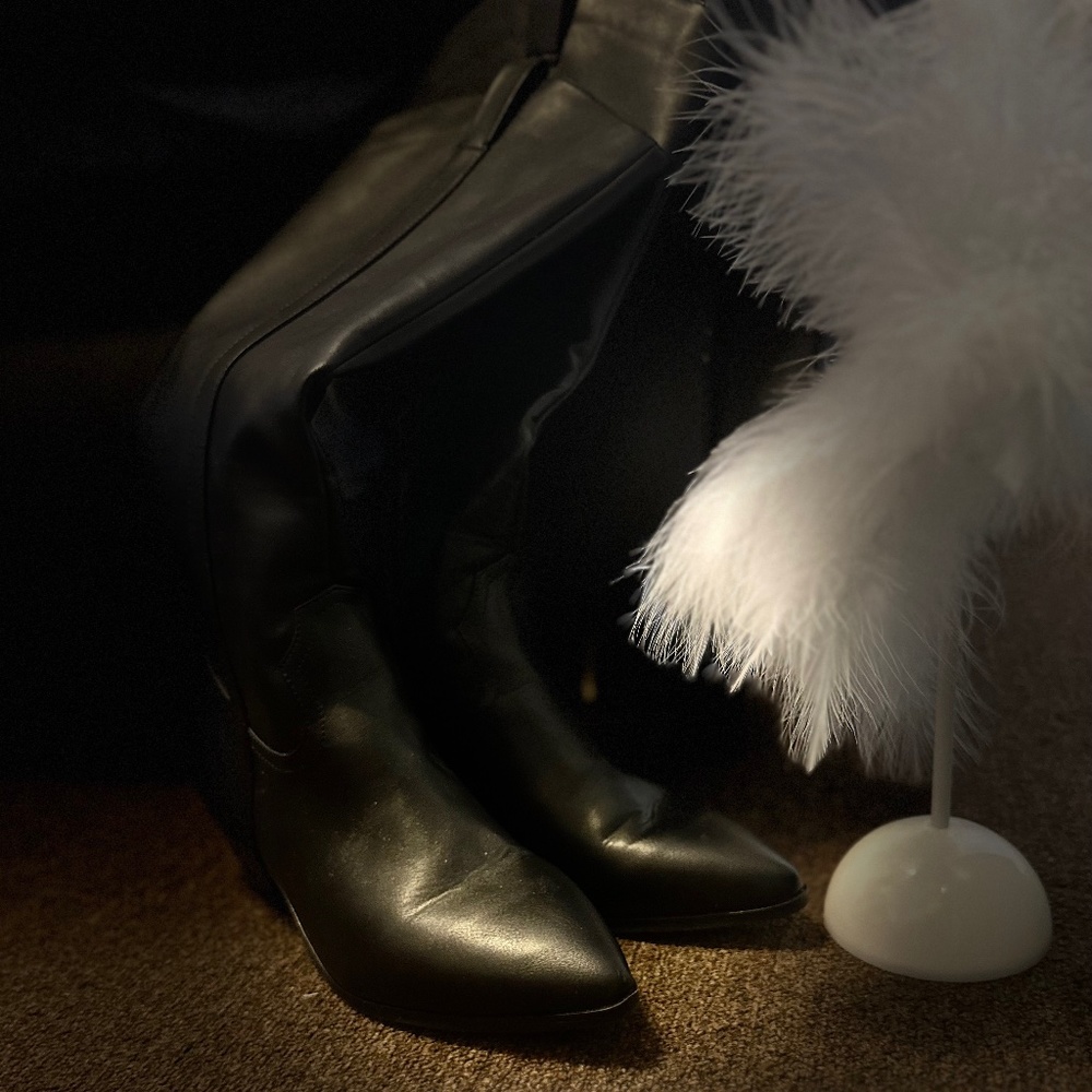 Knee High Mid Heel Boots